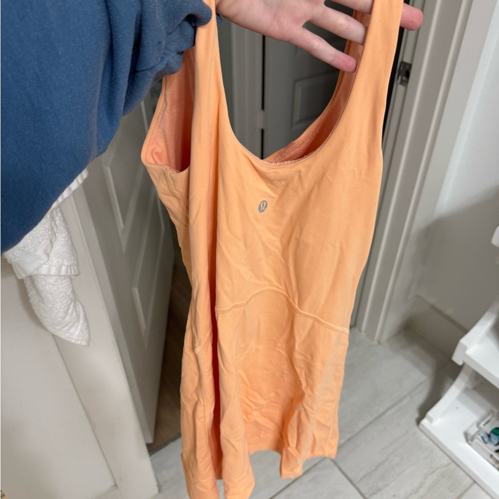 Peach Lululemon dress- fits like a small!